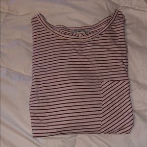 Striped pocket tee